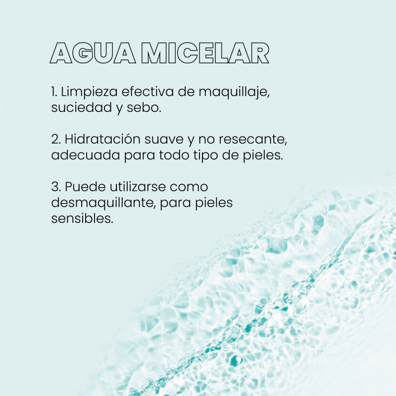 Agua Micelar 3 en 1
